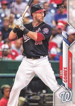 #470 Yan Gomes - Washington Nationals - 2020 Topps Baseball