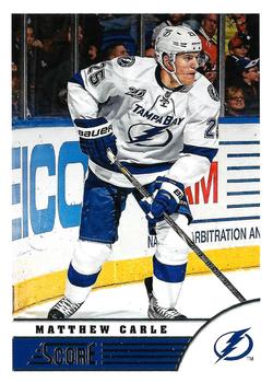 #470 Matt Carle - Tampa Bay Lightning - 2013-14 Score Hockey