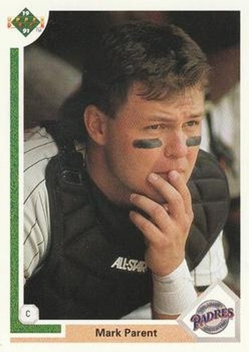 #470 Mark Parent - San Diego Padres - 1991 Upper Deck Baseball