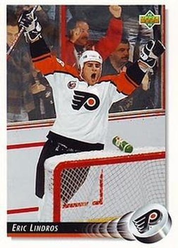 #470 Eric Lindros - Philadelphia Flyers - 1992-93 Upper Deck Hockey