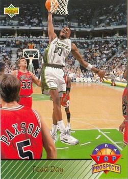 #470 Todd Day - Milwaukee Bucks - 1992-93 Upper Deck Basketball