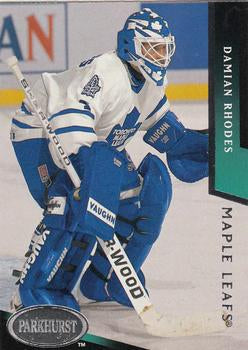 #470 Damian Rhodes - Toronto Maple Leafs - 1993-94 Parkhurst Hockey