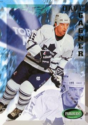 #471 Dave Gagner - Toronto Maple Leafs - 1995-96 Parkhurst International Hockey