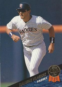 #471 Guillermo Velasquez - San Diego Padres - 1993 Leaf Baseball