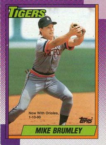#471 Mike Brumley - Baltimore Orioles - 1990 O-Pee-Chee Baseball