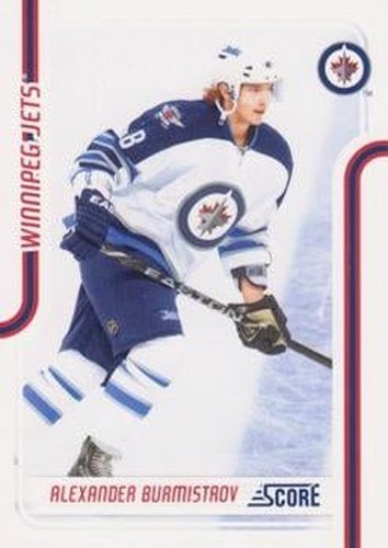 #471 Alexander Burmistrov - Winnipeg Jets - 2011-12 Score Hockey