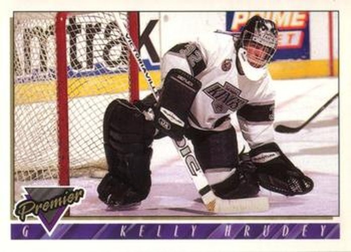 #471 Kelly Hrudey - Los Angeles Kings - 1993-94 O-Pee-Chee Premier Hockey
