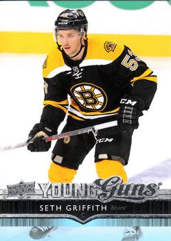 #471 Seth Griffith - Boston Bruins - 2014-15 Upper Deck Hockey