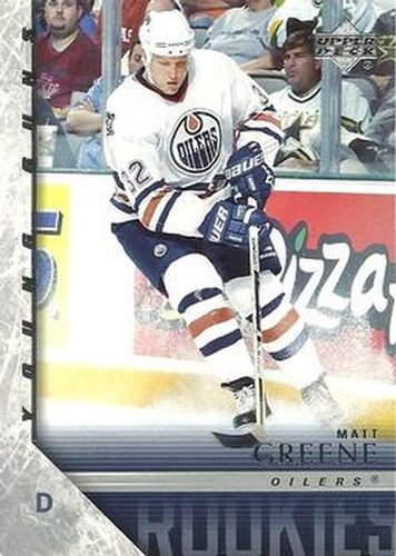 #471 Matt Greene - Edmonton Oilers - 2005-06 Upper Deck Hockey