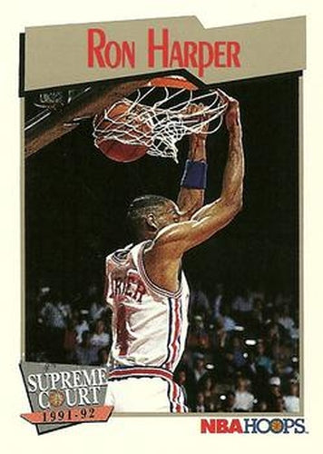 #471 Ron Harper - Los Angeles Clippers - 1991-92 Hoops Basketball