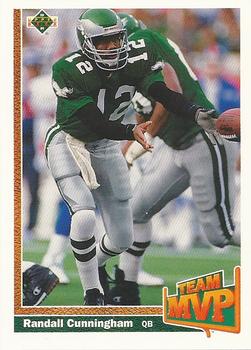 #471 Randall Cunningham - Philadelphia Eagles - 1991 Upper Deck Football