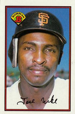 #471 Jose Uribe - San Francisco Giants - 1989 Bowman Baseball
