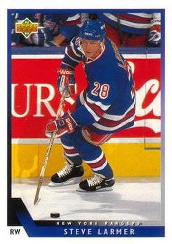 #471 Steve Larmer - New York Rangers - 1993-94 Upper Deck Hockey