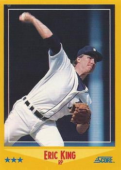 #471 Eric King - Detroit Tigers - 1988 Score Baseball
