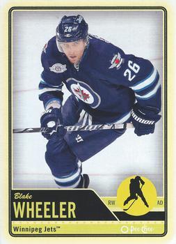 #471 Blake Wheeler - Winnipeg Jets - 2012-13 O-Pee-Chee Hockey