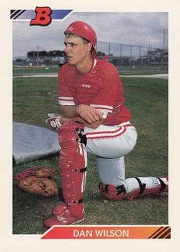 #471 Dan Wilson - Cincinnati Reds - 1992 Bowman Baseball