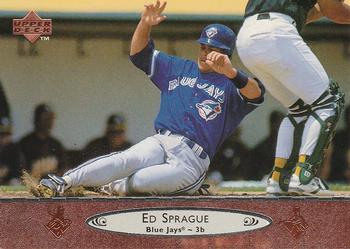 #471 Ed Sprague - Toronto Blue Jays - 1996 Upper Deck Baseball