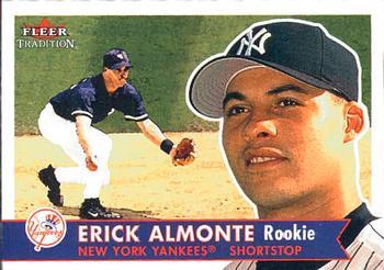 #471 Erick Almonte - New York Yankees - 2001 Fleer Tradition Baseball