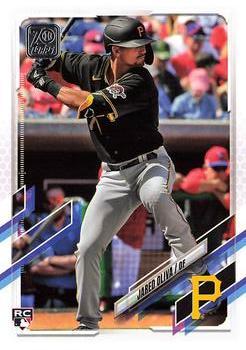 #471 Jared Oliva - Pittsburgh Pirates - 2021 Topps Baseball