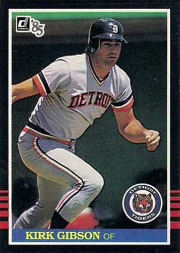 #471 Kirk Gibson - Detroit Tigers - 1985 Donruss Baseball