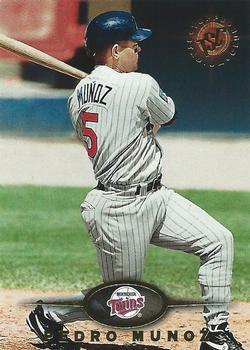 #471 Pedro Munoz - Minnesota Twins - 1995 Stadium Club Baseball
