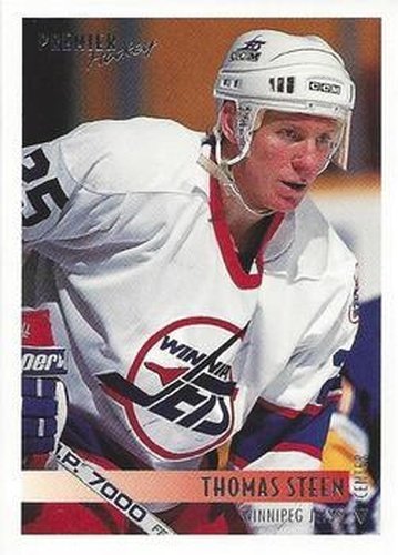 #471 Thomas Steen - Winnipeg Jets - 1994-95 Topps Premier Hockey