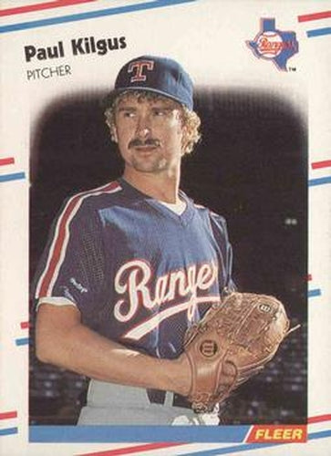 #471 Paul Kilgus - Texas Rangers - 1988 Fleer Baseball