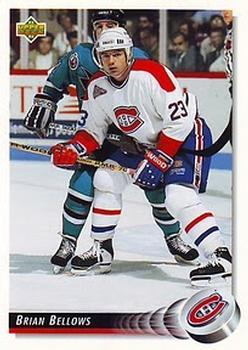 #471 Brian Bellows - Montreal Canadiens - 1992-93 Upper Deck Hockey