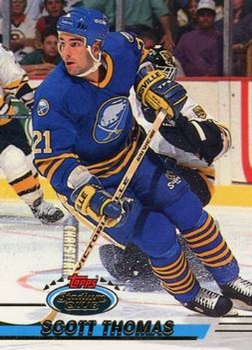 #471 Scott Thomas - Buffalo Sabres - 1993-94 Stadium Club Hockey