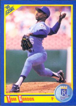 #472 Tom Gordon - Kansas City Royals - 1990 Score Baseball