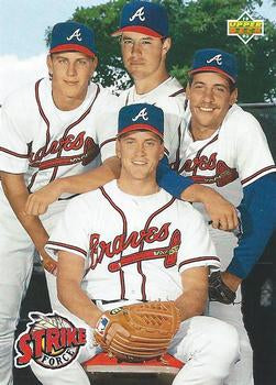 #472 Tom Glavine / Steve Avery / Greg Maddux / John Smoltz - Atlanta Braves - 1993 Upper Deck Baseball