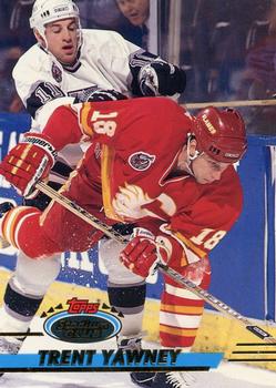 #472 Trent Yawney - Calgary Flames - 1993-94 Stadium Club Hockey