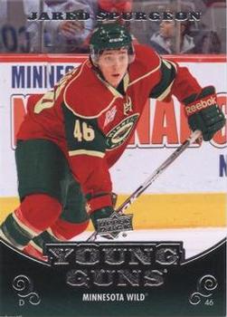 #472 Jared Spurgeon - Minnesota Wild - 2010-11 Upper Deck Hockey