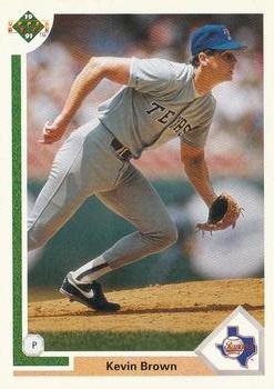 #472 Kevin Brown - Texas Rangers - 1991 Upper Deck Baseball