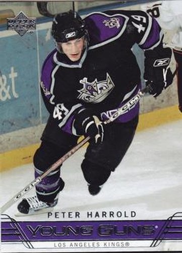 #472 Peter Harrold - Los Angeles Kings - 2006-07 Upper Deck Hockey
