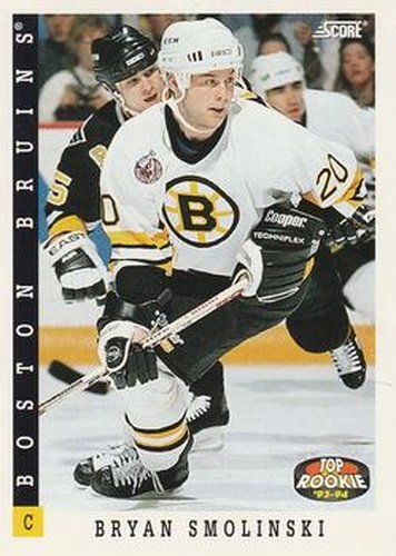 #472 Bryan Smolinski - Boston Bruins - 1993-94 Score Canadian Hockey