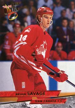 #472 Brian Savage - Canada - 1993-94 Ultra Hockey