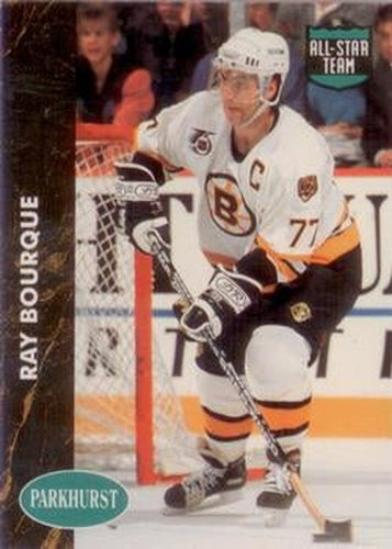 #472 Ray Bourque - Boston Bruins - 1991-92 Parkhurst Hockey