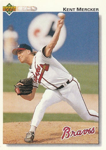 #472 Kent Mercker - Atlanta Braves - 1992 Upper Deck Baseball