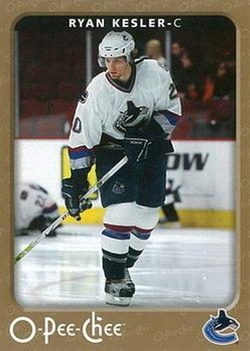 #472 Ryan Kesler - Vancouver Canucks - 2006-07 O-Pee-Chee Hockey