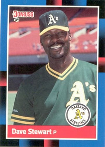 #472 Dave Stewart - Oakland Athletics - 1988 Donruss Baseball