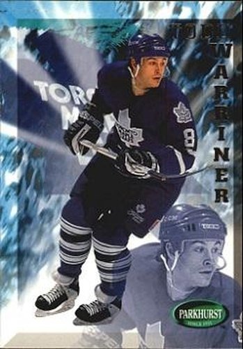 #472 Todd Warriner - Toronto Maple Leafs - 1995-96 Parkhurst International Hockey
