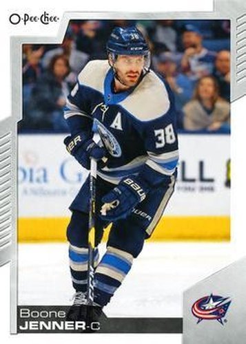 #472 Boone Jenner - Columbus Blue Jackets - 2020-21 O-Pee-Chee Hockey