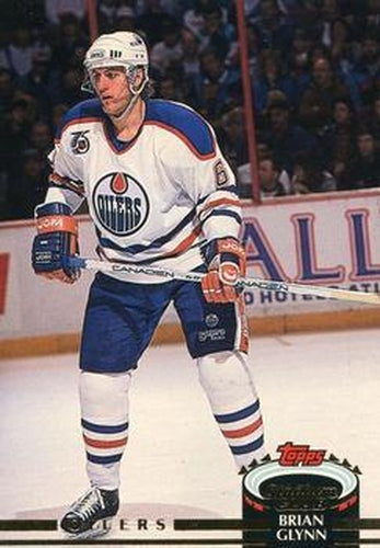 #472 Brian Glynn - Edmonton Oilers - 1992-93 Stadium Club Hockey