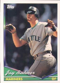 #472 Jay Buhner - Seattle Mariners - 1994 Topps Baseball