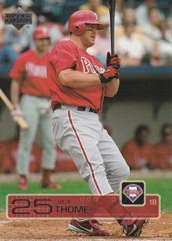 #472 Jim Thome - Philadelphia Phillies - 2003 Upper Deck Baseball