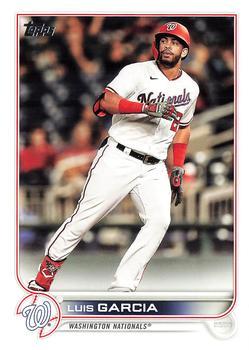 #472 Luis Garcia - Washington Nationals - 2022 Topps Baseball