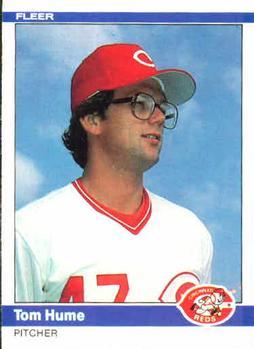 #472 Tom Hume - Cincinnati Reds - 1984 Fleer Baseball