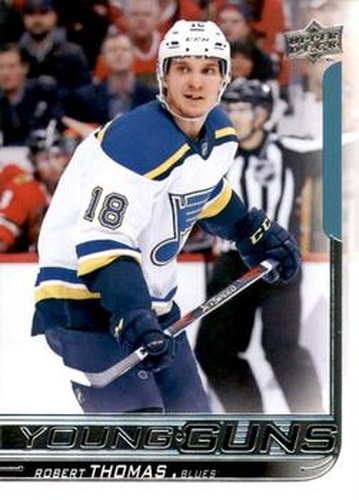 #472 Robert Thomas - St. Louis Blues - 2018-19 Upper Deck Hockey