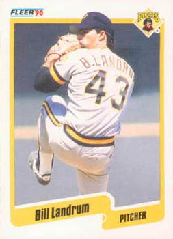 #472 Bill Landrum - Pittsburgh Pirates - 1990 Fleer USA Baseball